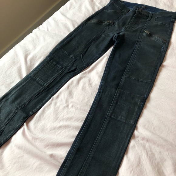 Citizens of Humanity Coated Moto Jeans - Picture 3 of 7